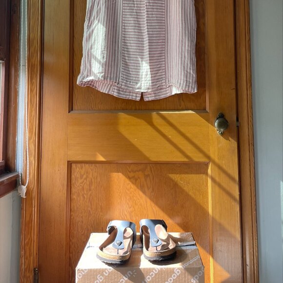 Silver Birkenstock Sandals - BOGO DEAL - Picture 2 of 6